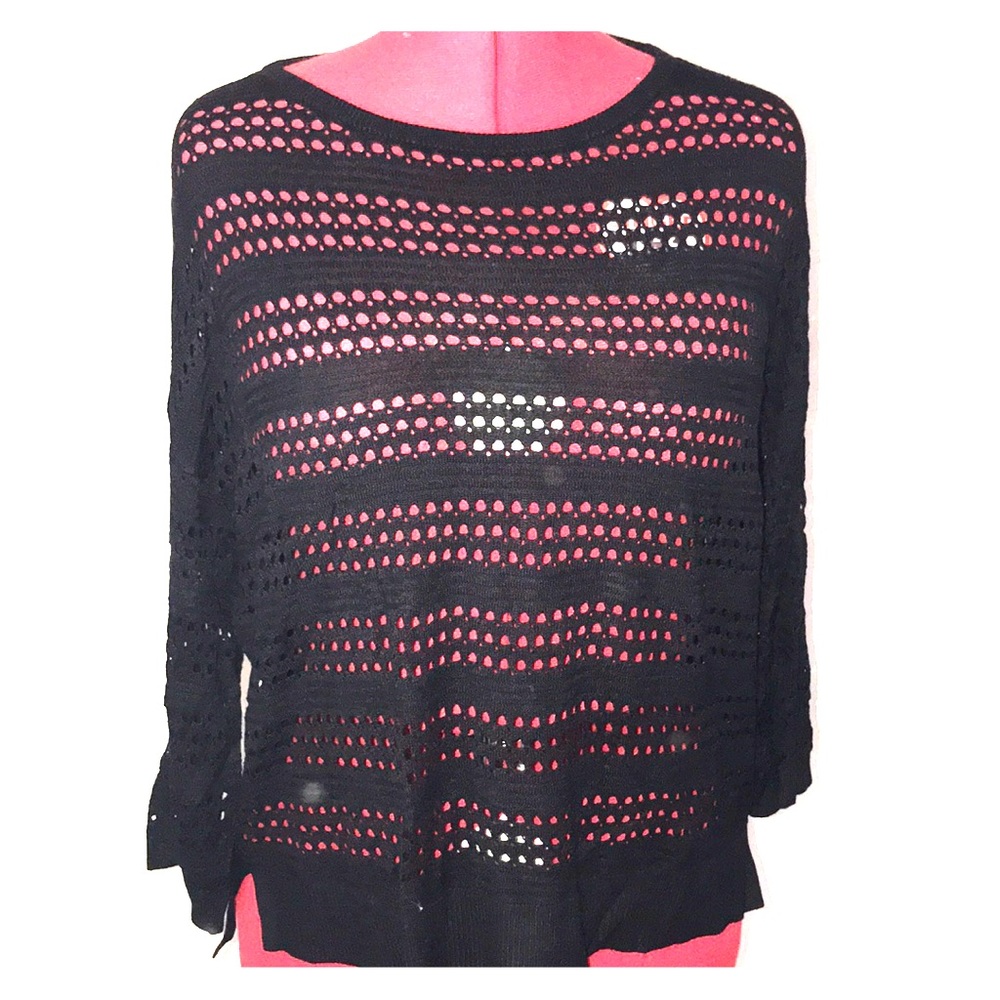 Express over size black sweater. NWT. Size small